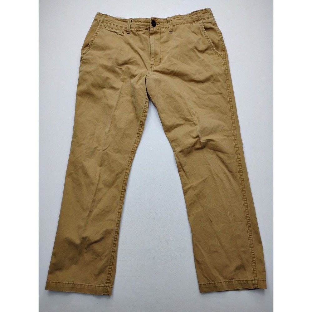 American Eagle Outfitters Khaki Pants Relaxed Straight fit 36x32